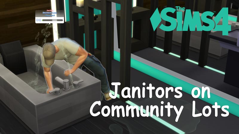 Janitors on Community Lots