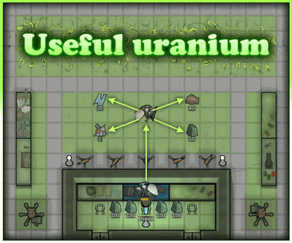 Useful uranium