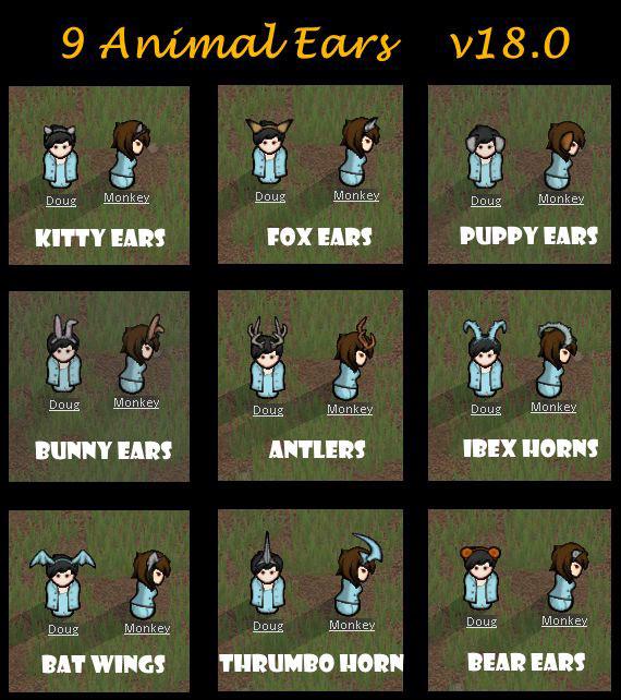 9 Animal Ears