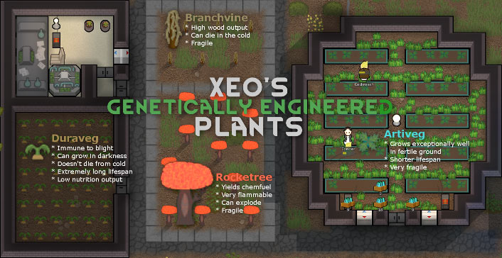 Xeo's Genetically Engineered Plants