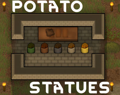 Potato Statues