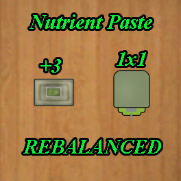 Nutrient Paste Rebalanced